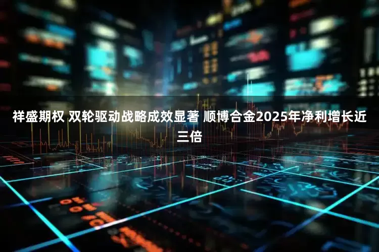 祥盛期权 双轮驱动战略成效显著 顺博合金2025年净利增长近三倍